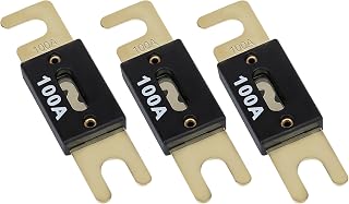BFXM 3Pcs 100 Amp 32VDC ANL Blade Fuse, Car Fuses, Marine Fuses