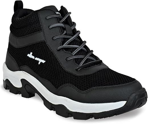 Allen Cooper Men's Sports Trekking & Hiking,Biking,Walking Shoes with Rubber Outsole & Memory Foam Insole Lace-Up Shoes fo...