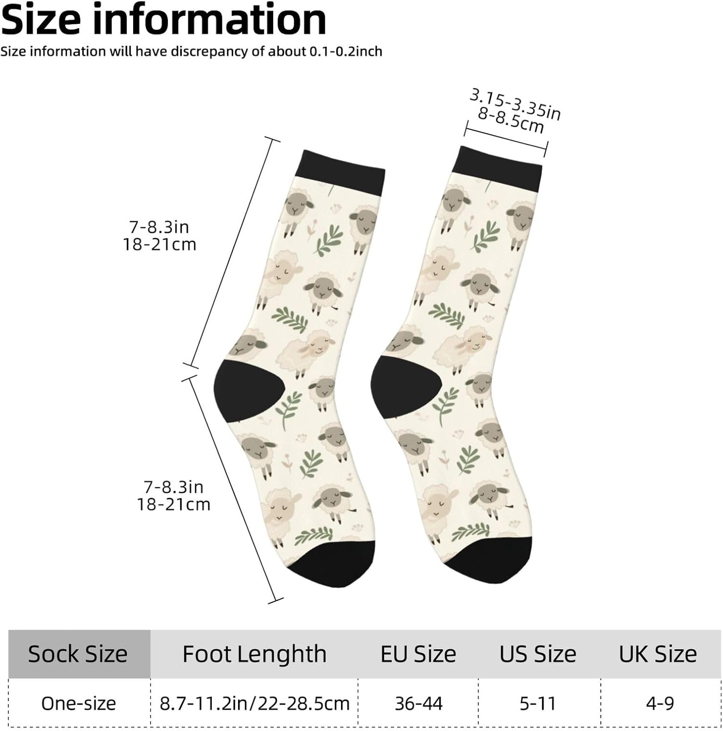 Adult Novelty Crew Socks - Crazy Dress Fun Colorful Graphic Mid-Calf Funny Tube Socks