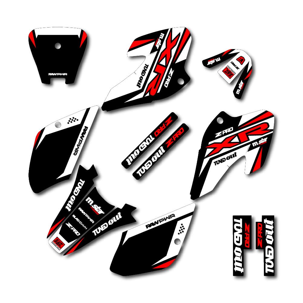 XR80 XR100 Shift Racing Graphics Kit