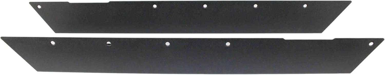 Hooke Road Rock Slider Armor Rocker Panel Guards Compatible with Jeep Wrangler TJ 1997-2006 (Exclude 04-06 TJ Unlimited/LJ) Cladding Skid Plate