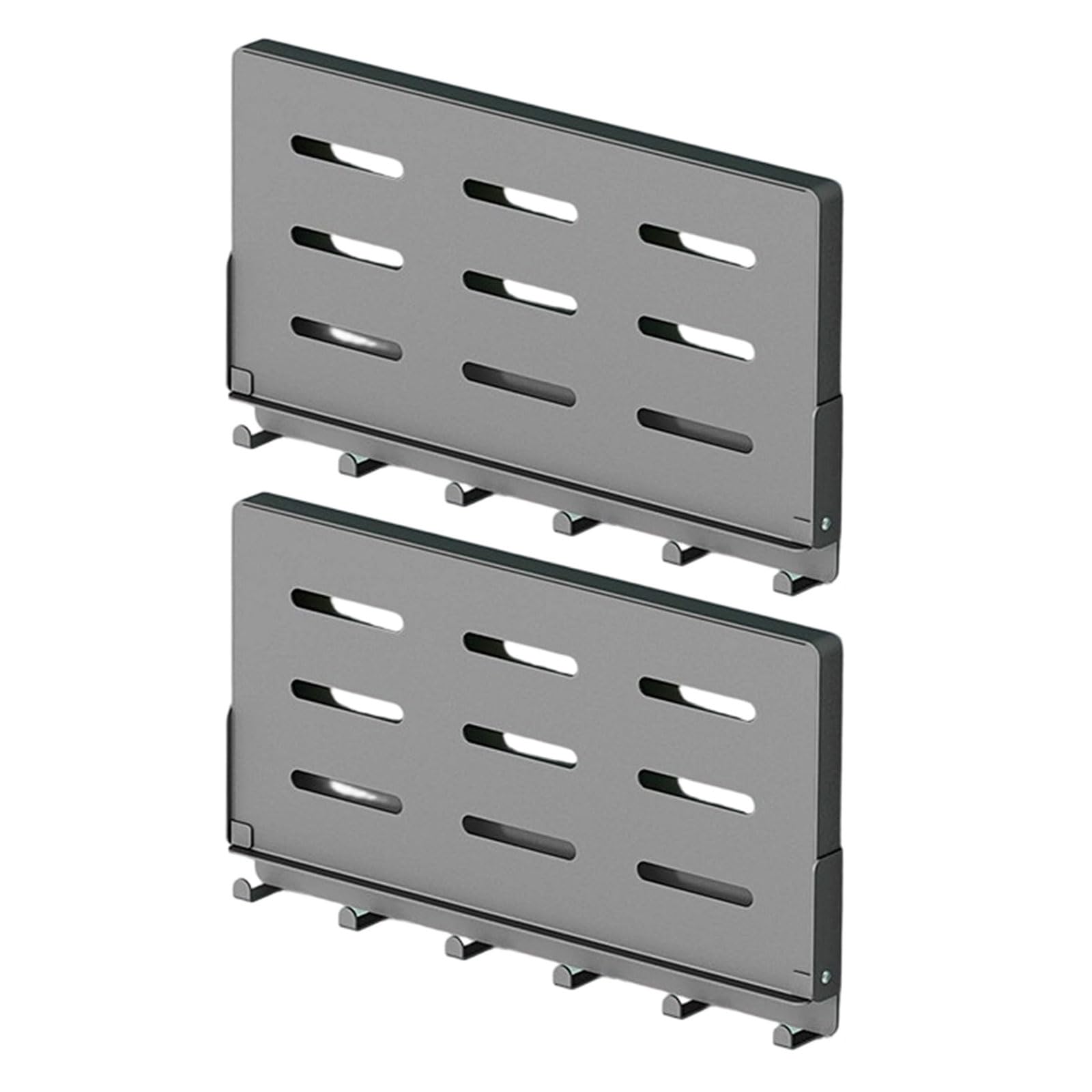 HGENAHGTF Carbon Steel Folding Wall Shelf with 90 Degree Fold for Space Saving Durability Small Shelf