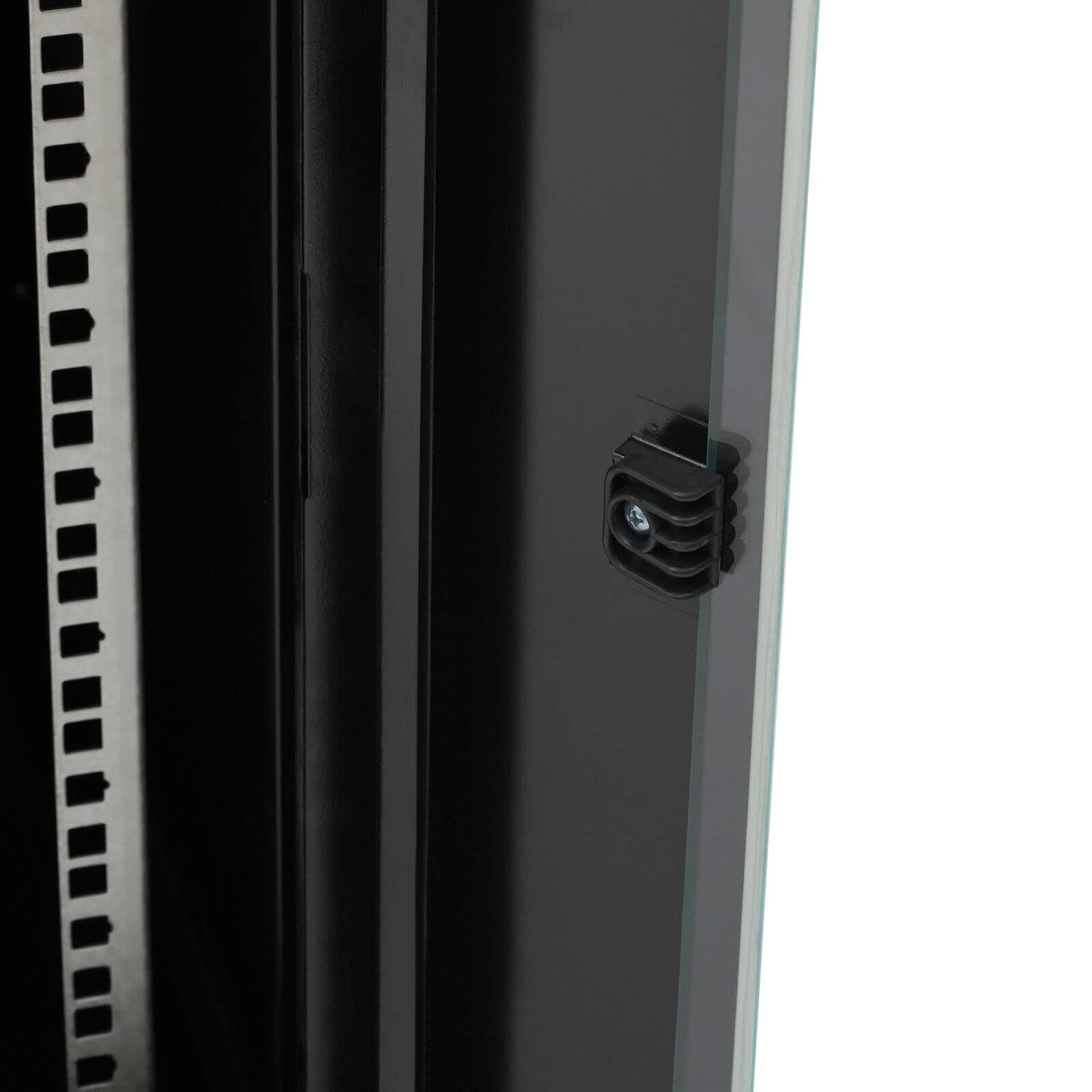 12U - Armadio dati a parete per server rack per casa e ufficio, profondità 450 mm, ideale per l'organizzazione di apparecchiature informatiche