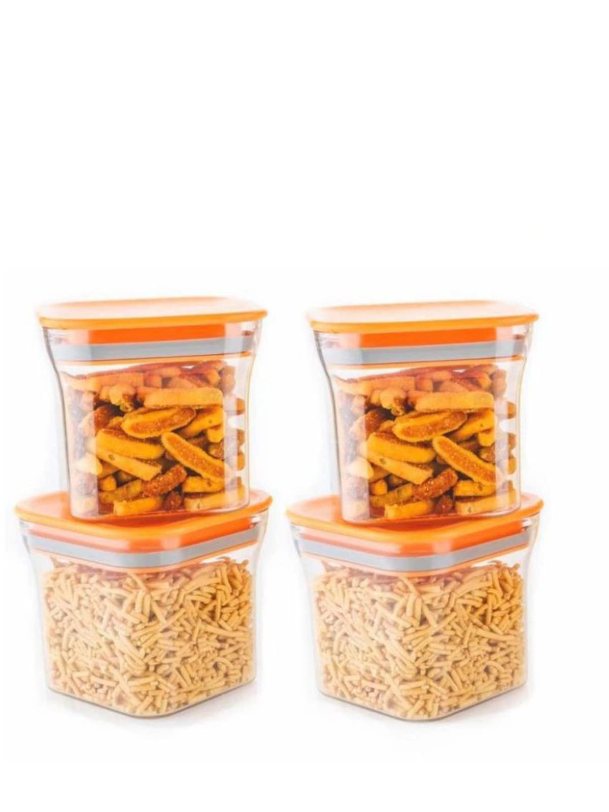 Yellow Kitchen Containers - 2 Pack 1700ml -14
