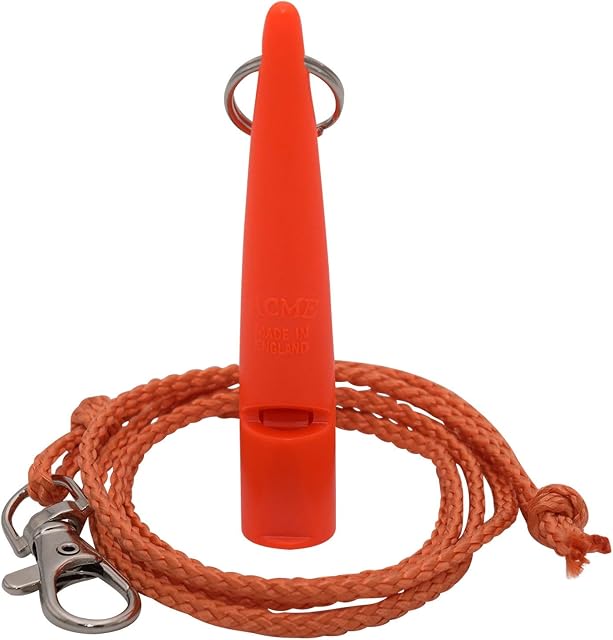 Acme 211.5 Dog Whistle Orange with Whistle Band