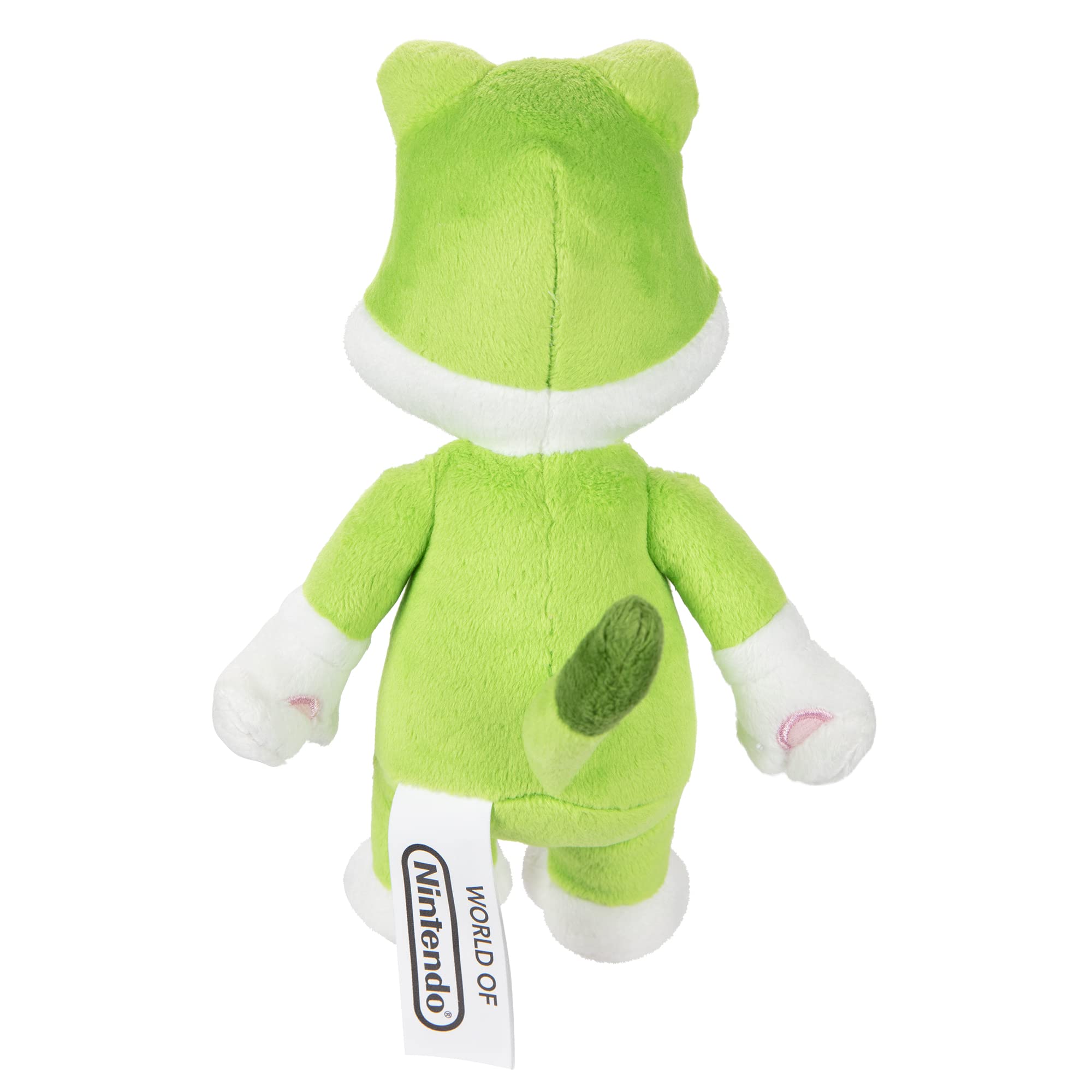 Peluche Chat Luigi Vert Bro Doux Peluche Poupée Peluche Pour Cadeau