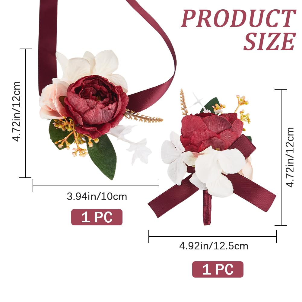FIORE ALL'OCCHIELLO ROSA Corsetto Da Polso Per Il Ballo Di Fine Anno