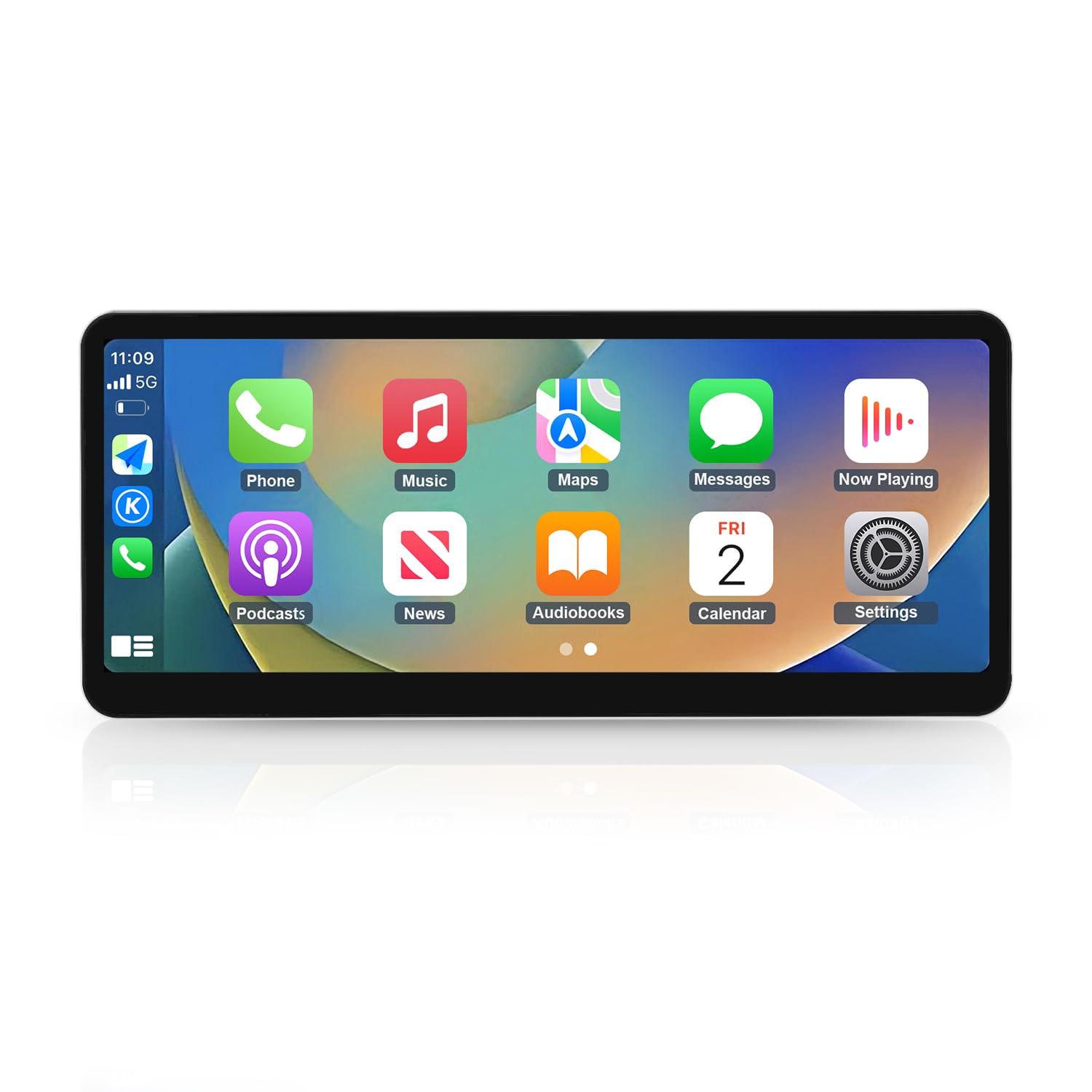 Road Top Ekran CarPlay, 12,3-calowe radio samochodowe stereo dla Mercedes Benz A/B GLA CLA W176 W246 C117 X117 X156 z NTG 4,5/4,7(2013-2015 rok)