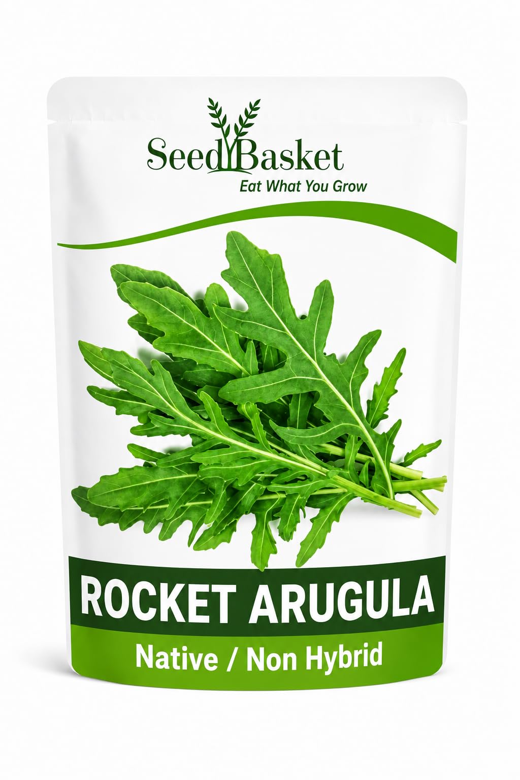SeedBasket Rocket Arugula Seeds Native Non-Hybrid 1000 Seeds | Peppery Salad Greens, Home & Kitchen Garden, Fresh Salad Leaves, Terrace Gardening, Non-Hybrid Variety-picture-20
