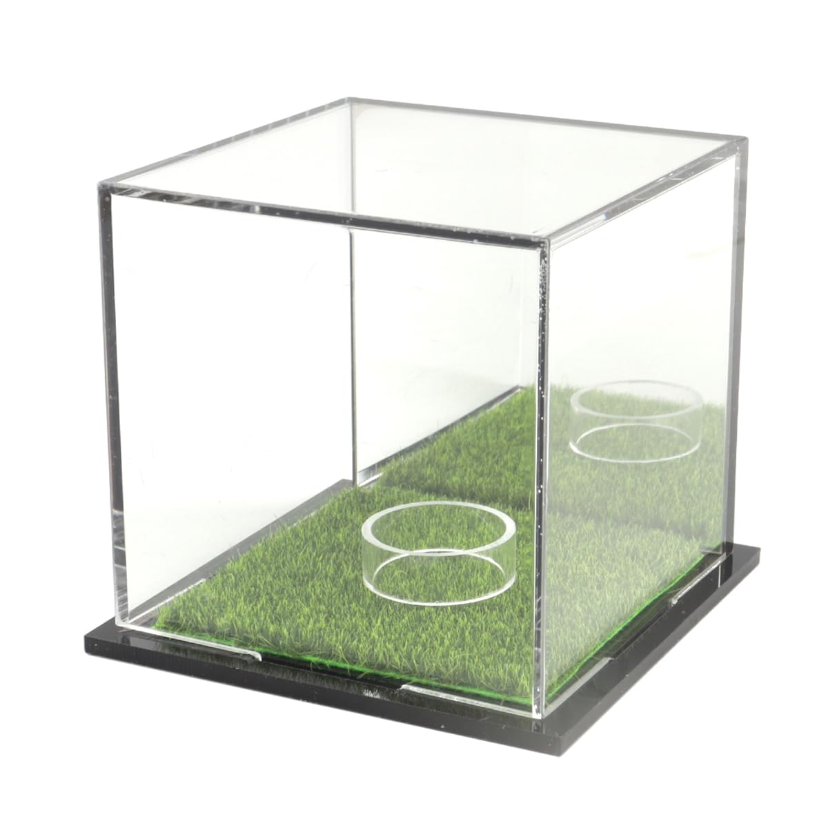 Espositore per palline da golf acrilico 12x12x11 cm singole quadrato