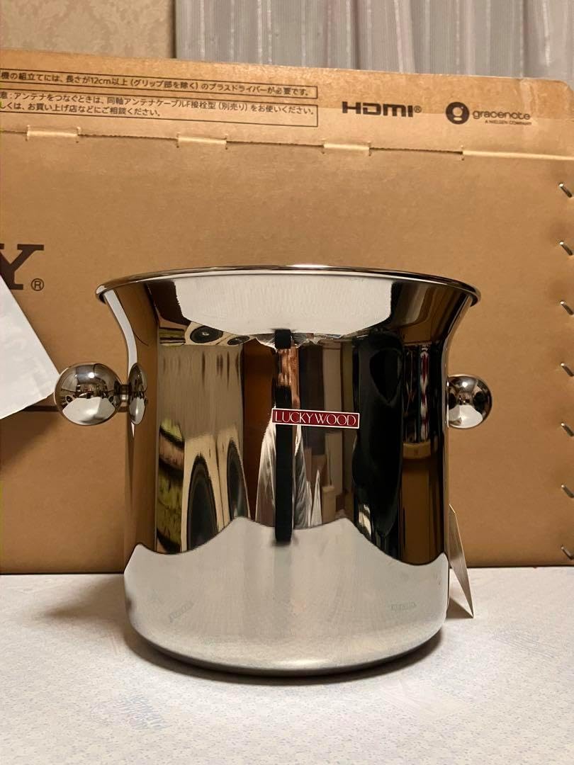 LUCKY WOOD ラッキーウッド ステンレス製 ワインクーラー