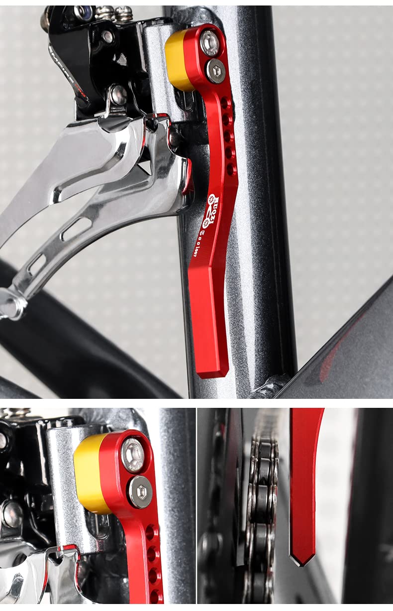 JOJOCY Fietskettinggids 32-38T MTB Fiets Kettingbeschermer Hoge