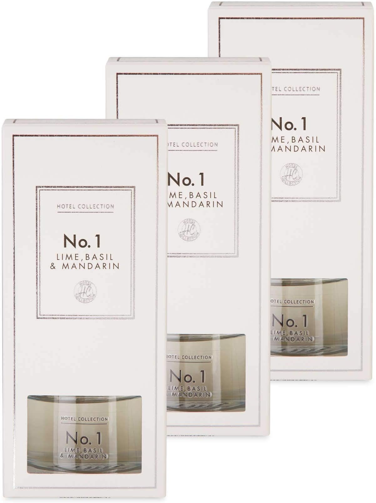 Luxury No.1 Lime, Basil & Mandarin Reed Diffuser 100ml x 3 Pack