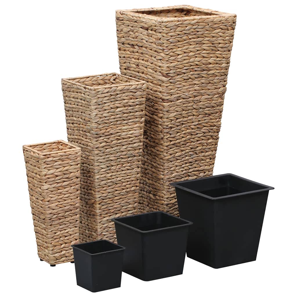 Jardinières surélevées en jacinthe d'eau pots amovibles plastique pour plantes
