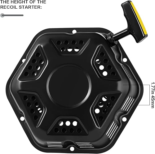 Vista 19 de Conjunto de arranque de tracción para Champion 196cc 208cc 212cc 224cc 3000 3500 4000 4500 vatios 5.5hp 6.5hp motor CPE generador bomba de agua