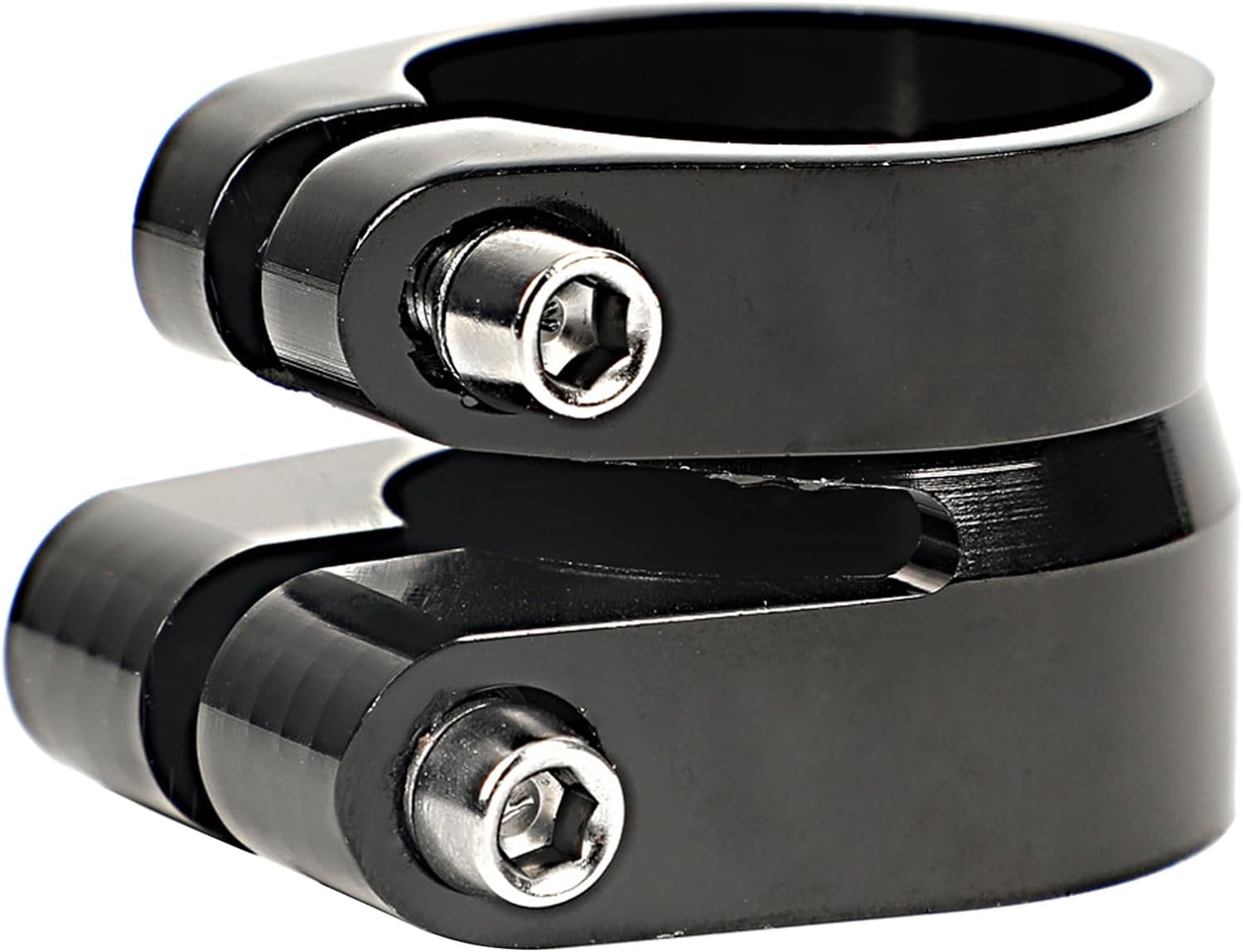 Aluminum Bike Seat Post Clamp 1.25inch / 1.37inch Bike Seat Post Clamp Perfect for Cyclists Cycling Accessory Super Strong