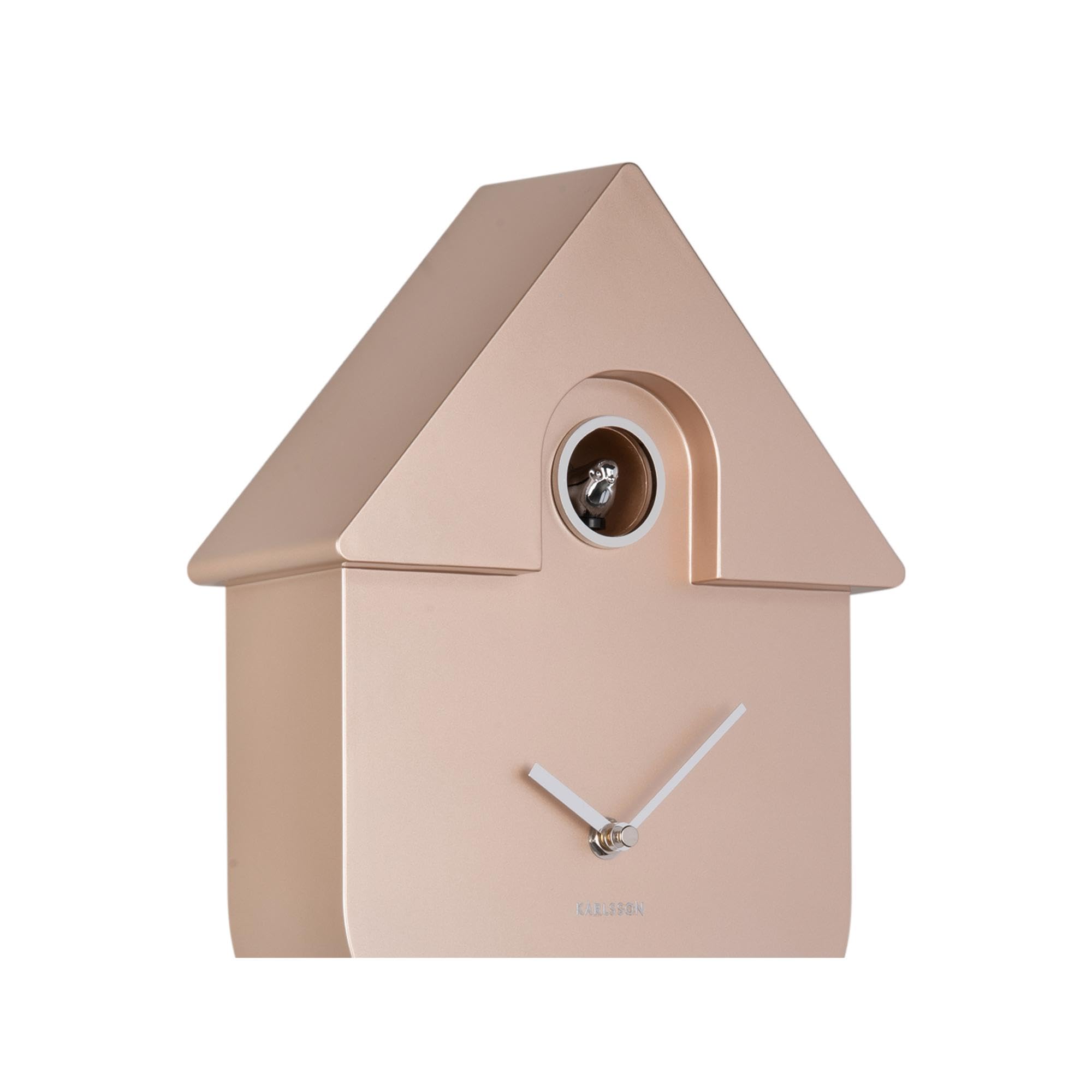 [DL] Horloge murale moderne Cuckoo ABS métallisé or rose