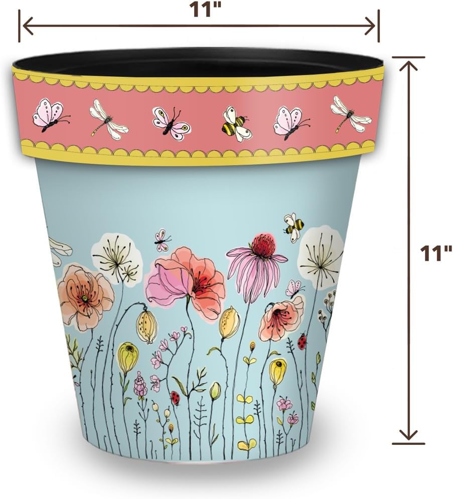 Briarwood Lane Wildflowers Medium Planter