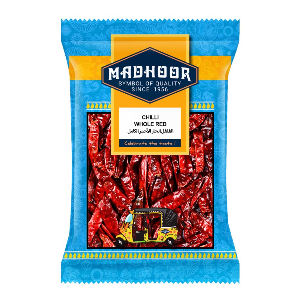 Madhoor Chilli Whole Red 100 gm