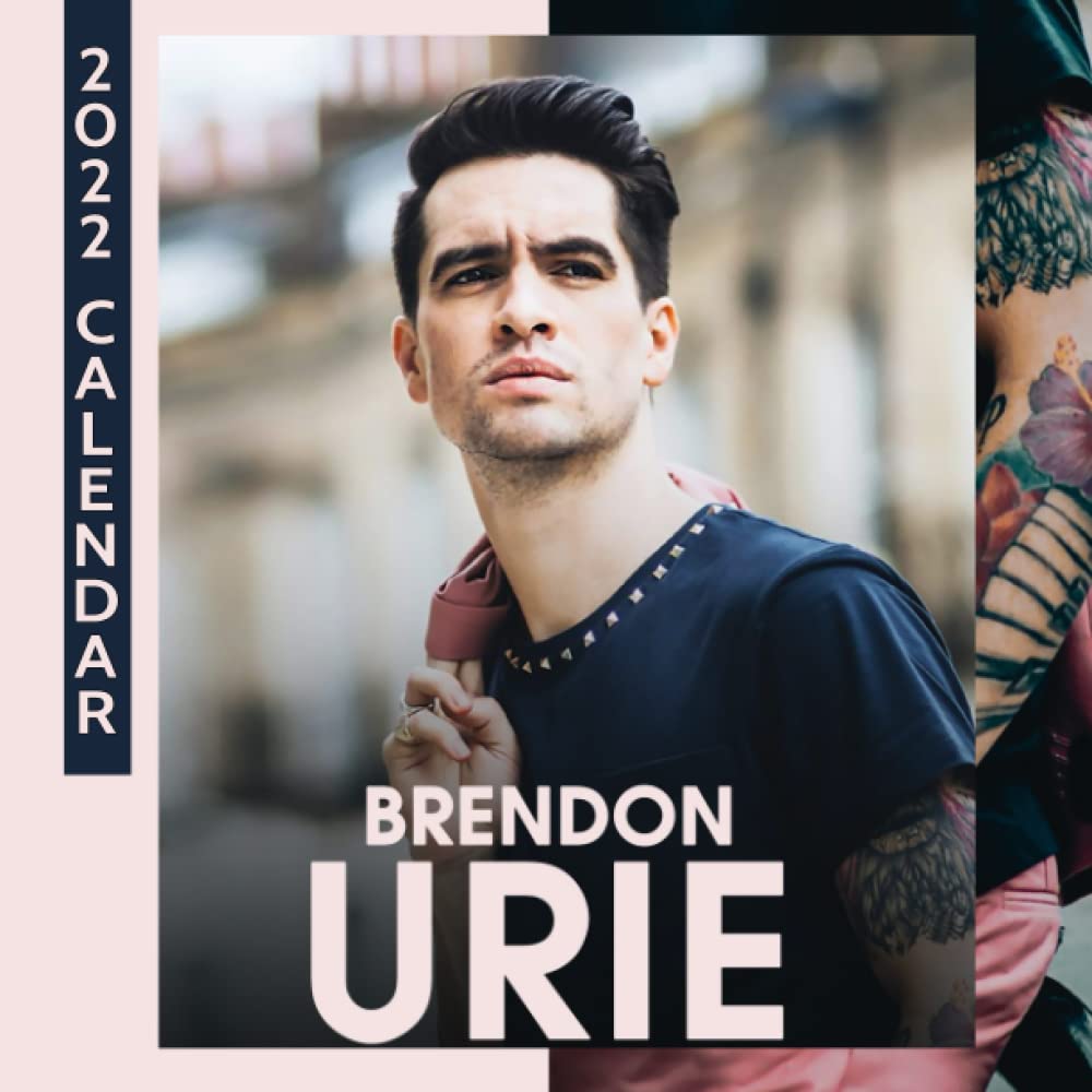 Brendon Urie 2022 Calendar: 12 Months Calendar 2022 8.5 x 8.5 Inch Monthly Square Calendar, Music Pop Singer Songwriter Celebrity