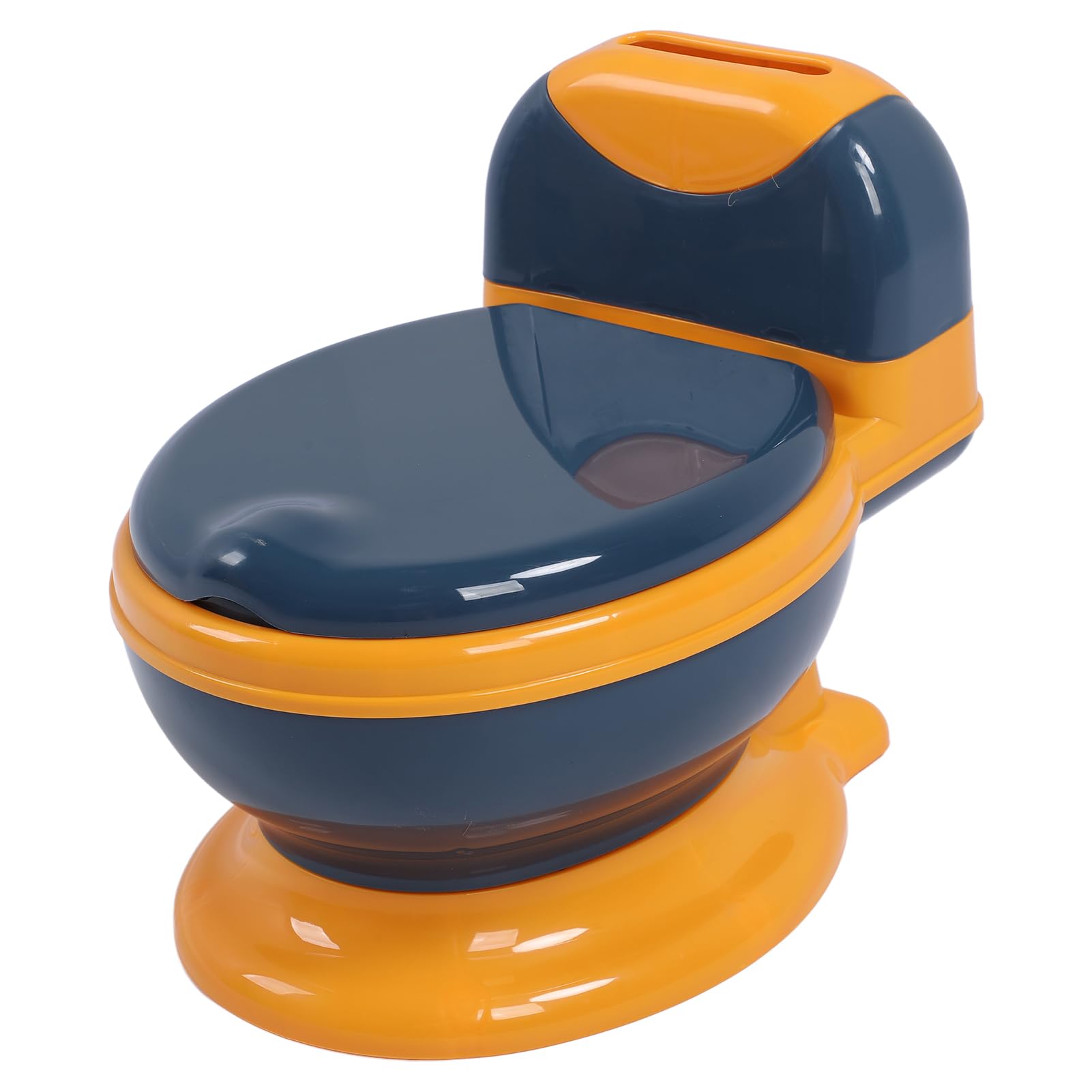 Inodoro de Entrenamiento para Ir Al Baño, Silla Antideslizante para Niños Pequeños, Silla de Entrenamiento Extraíble para Niños con Asiento de Inodoro Suave, Cepillo de Limpieza para Caja de