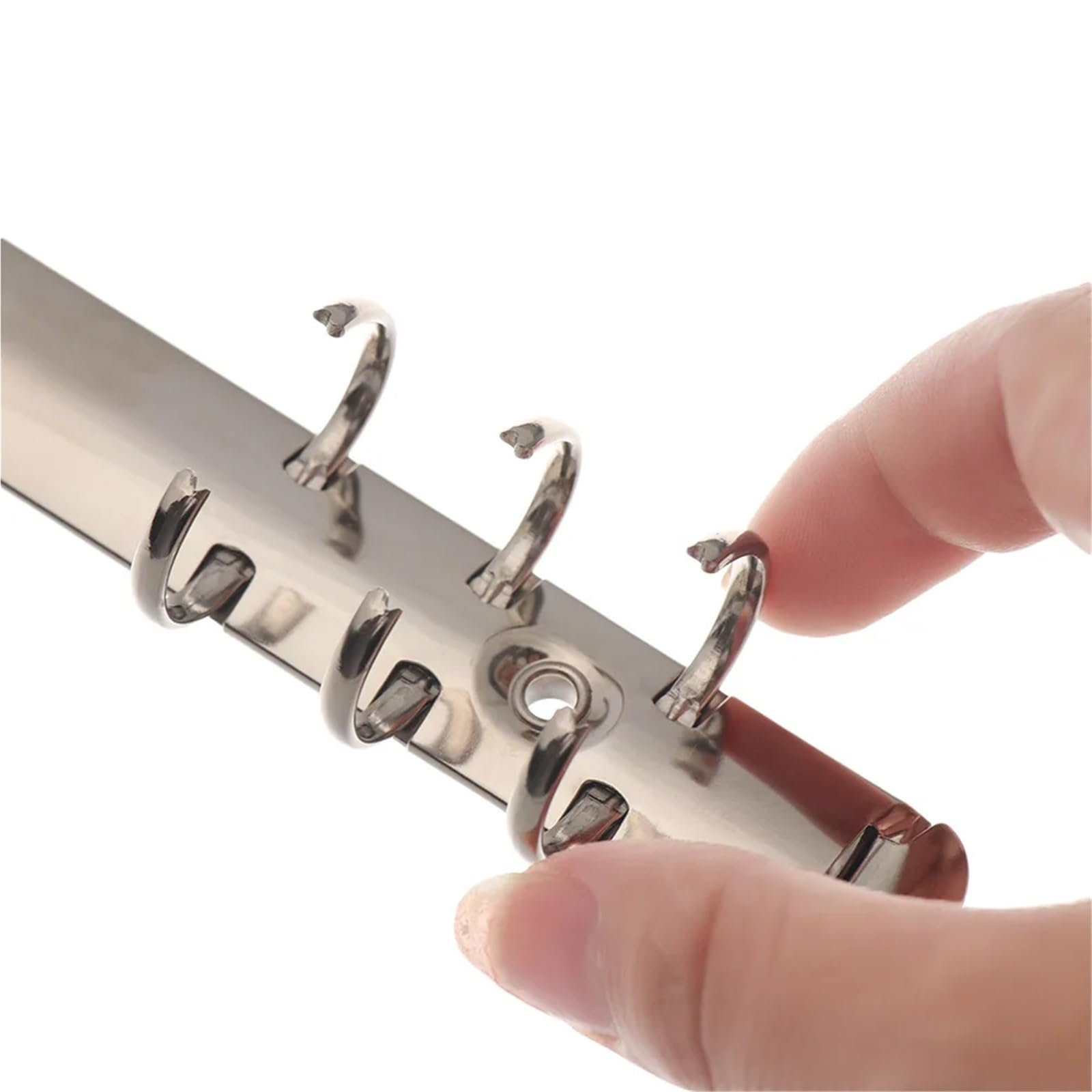 Dorsetti per rilegatura a fogli mobili, Clip for raccoglitore ad anelli a spirale a fogli mobili da 10 pezzi, dimensioni multiple