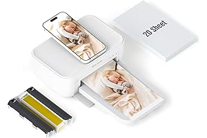 HPRT 4x6 Photo Printer with Paper