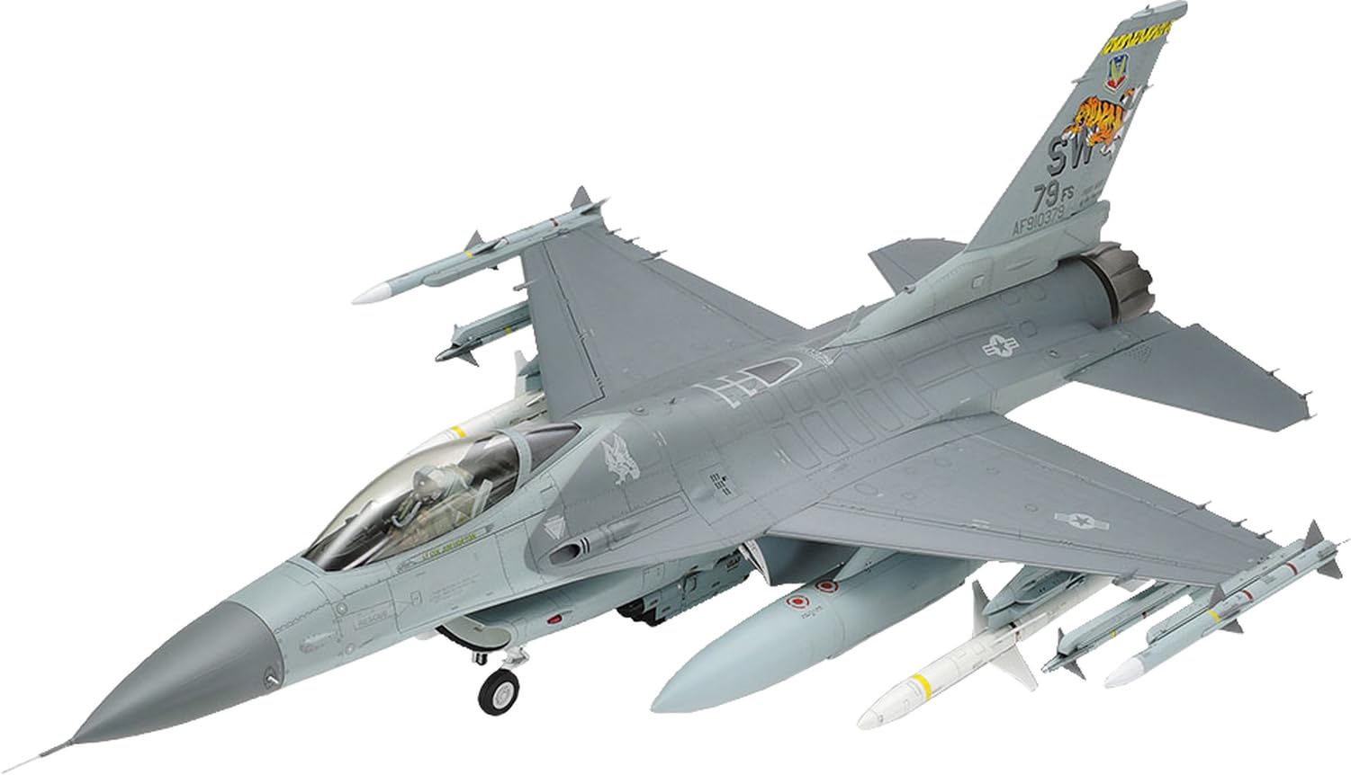 Amazon.com: Tamiya Lockheed Martin F-16CJ Blk 50 1/32 Jet : Arts