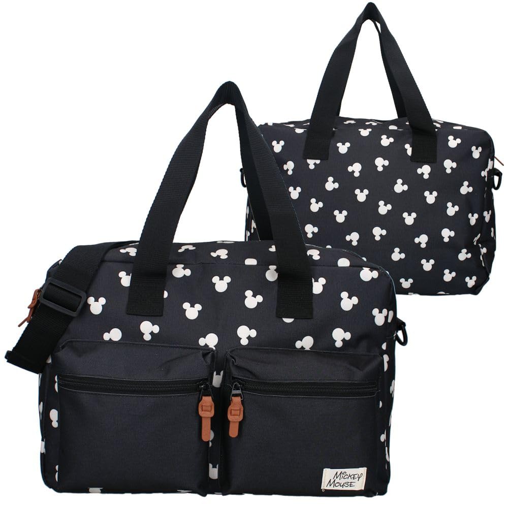 Große Baby Wickeltasche | mit Wickelunterlage | Disney Mickey Mouse