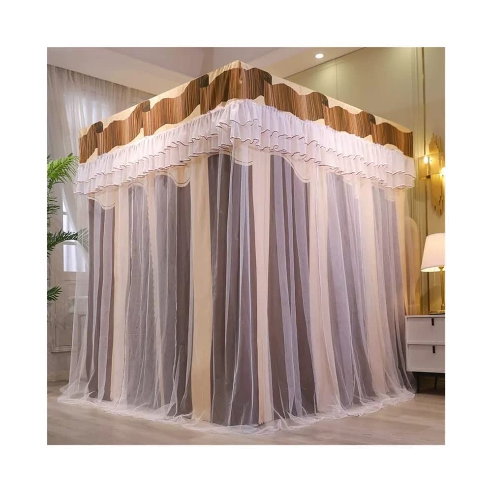 Rideaux de lit occultants et moustiquaire style 2 pour créer un cocon de chambre parentale