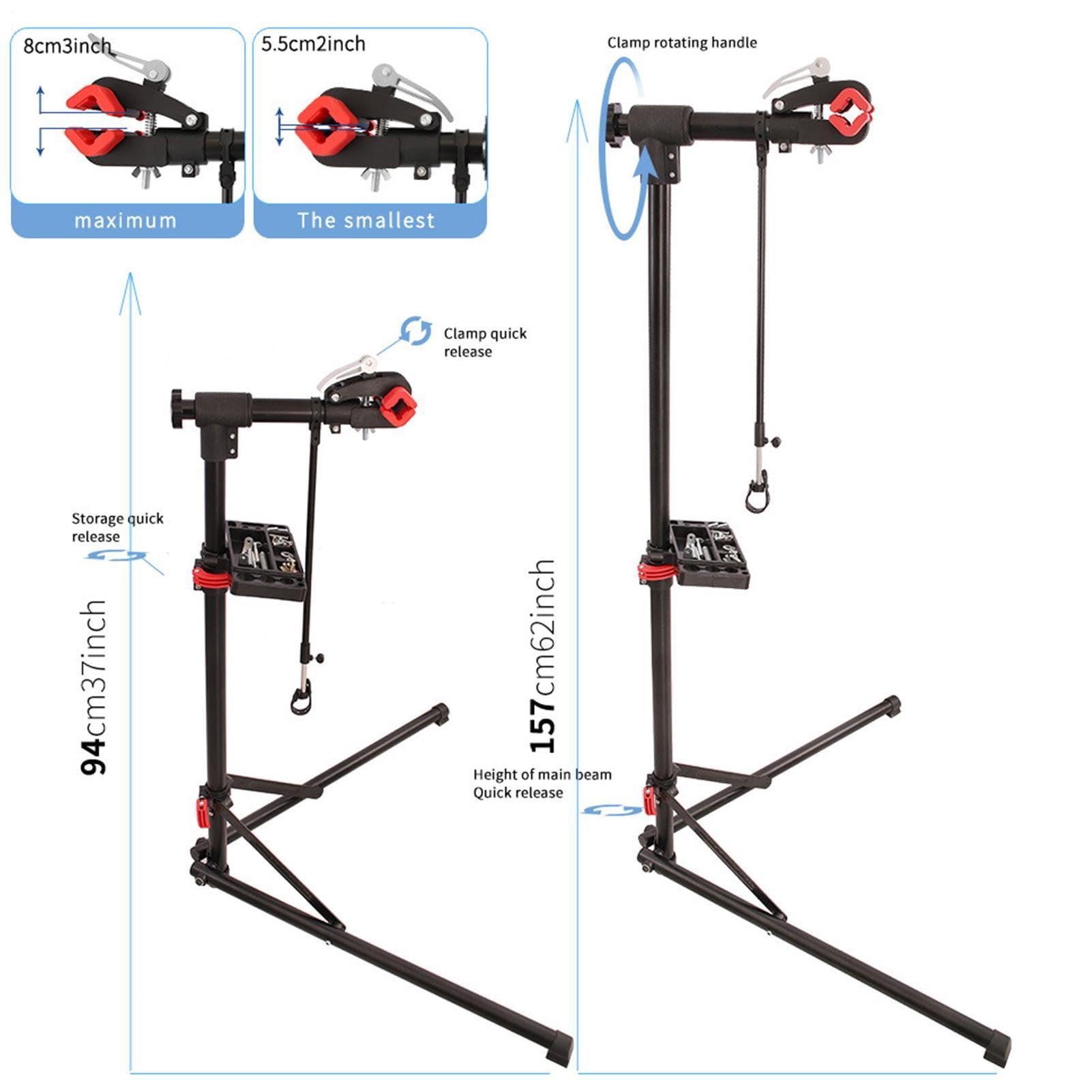 Soporte De Mantenimiento Para Soporte De Trabajo, Almacenamiento Y Exposición | Portabicicletas Reparación para un intensivo para el garaje del hogar taller sótano apartamento y exterior