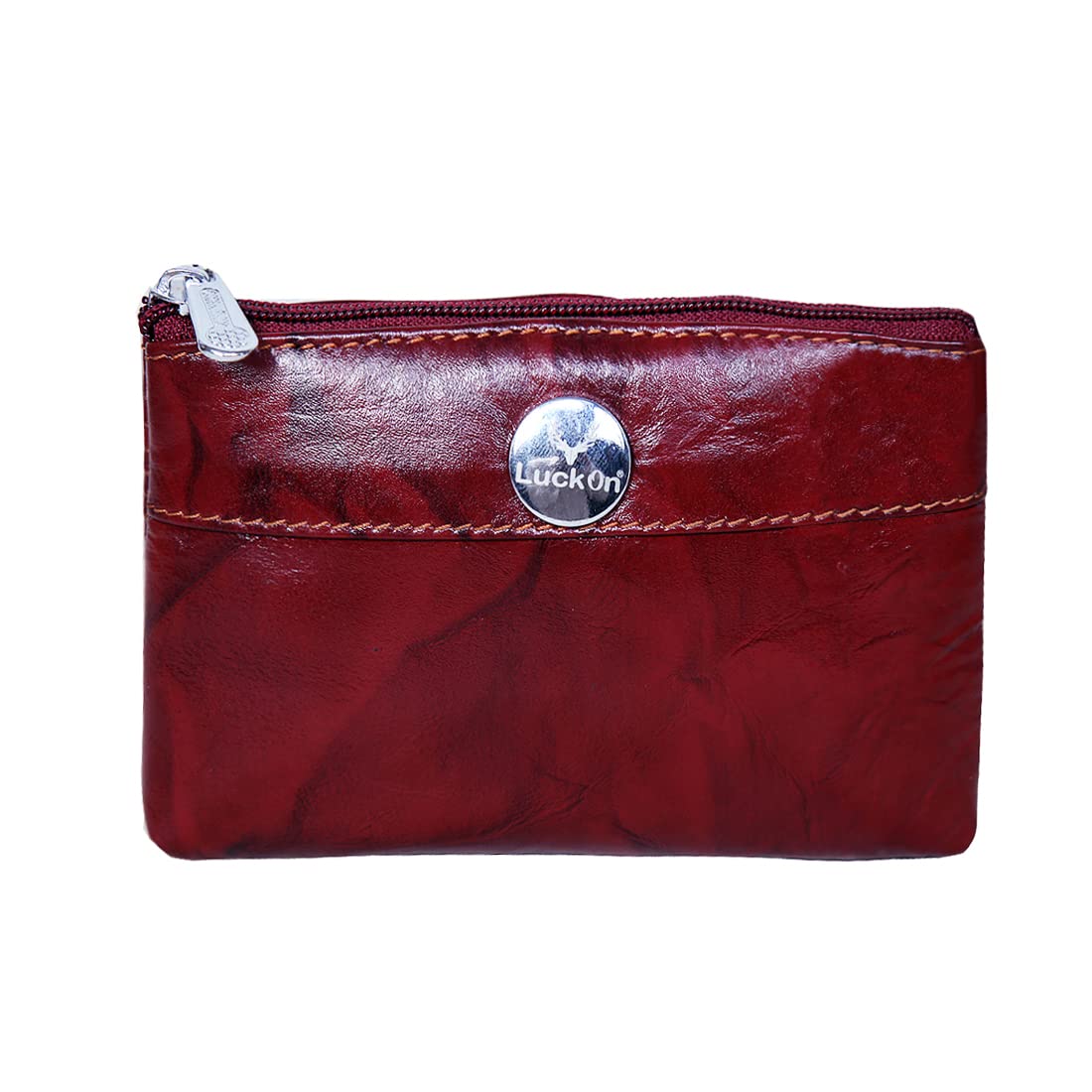 luckon Women’s Pure Leather Small Hand Pouch | Coin Pocket Purse | Ladies Wallet | (Dimension- L- 5.5 x H- 3.5)-picture-14