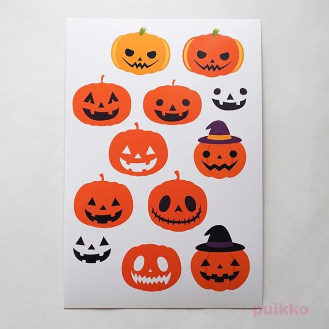 Amazon Co Jp ハロウィン カボチャ タトゥーシール 服 ファッション小物