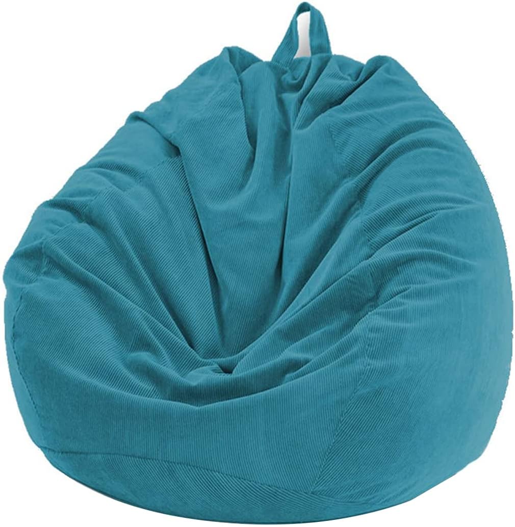 Trintion Bean Bag Chair Cover 80x90cm Storage Soft Toy No Filling Lazy