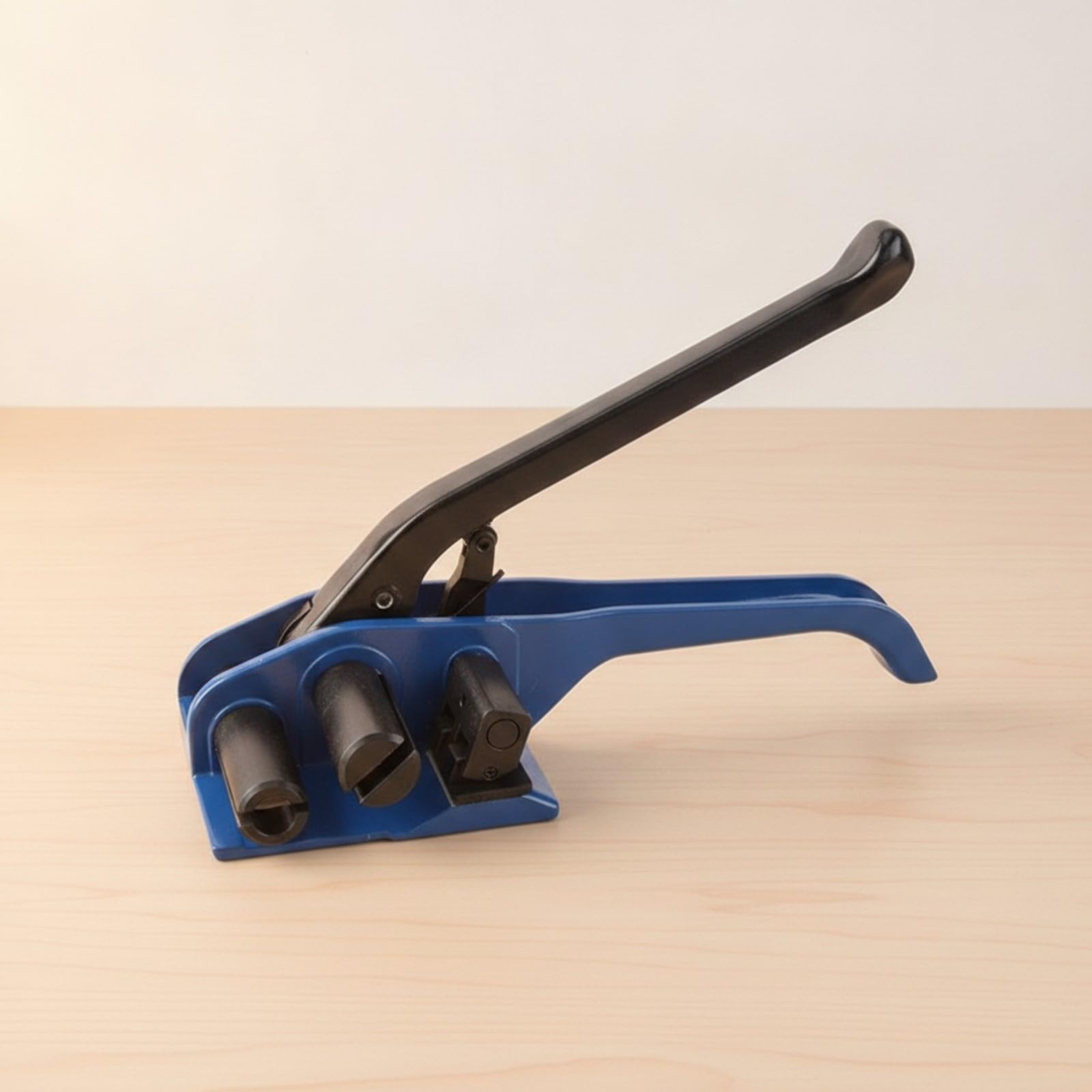 Harilla Tendireggia Manuale Robusto Utensile di Tensione Manuale Professionale Reggiatrice per Magazzinieri, Imbggio, Magazzino, Officina, Arancione, 32MM