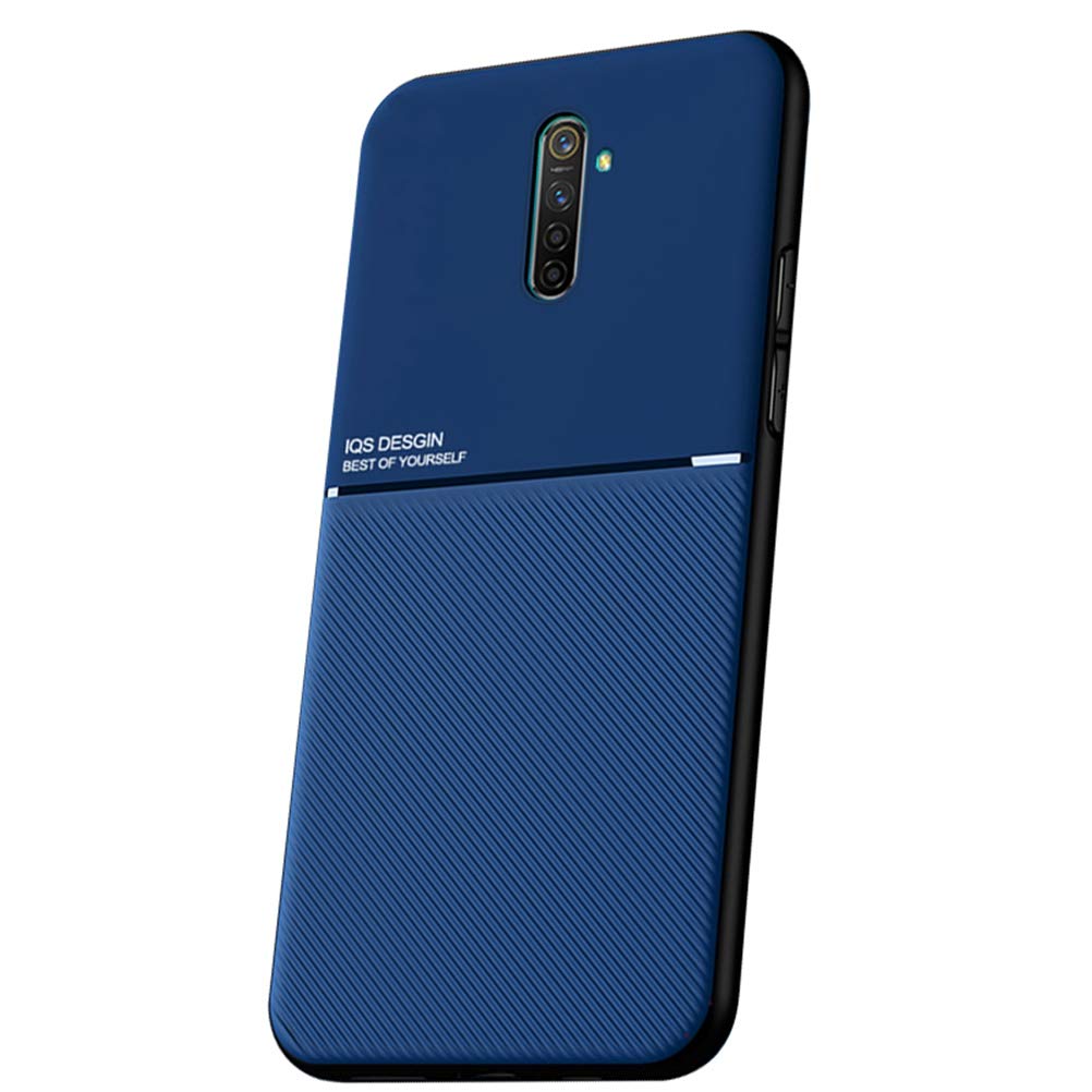 Hicaseer Case for Oppo Reno Ace,TPU Scratch Resistant Shock-Absorption Protection Case&Anti-Fingerprint Smooth Flexible Durable Cover for Oppo Reno Ace/Realme X2 Pro 6.5" - Blue