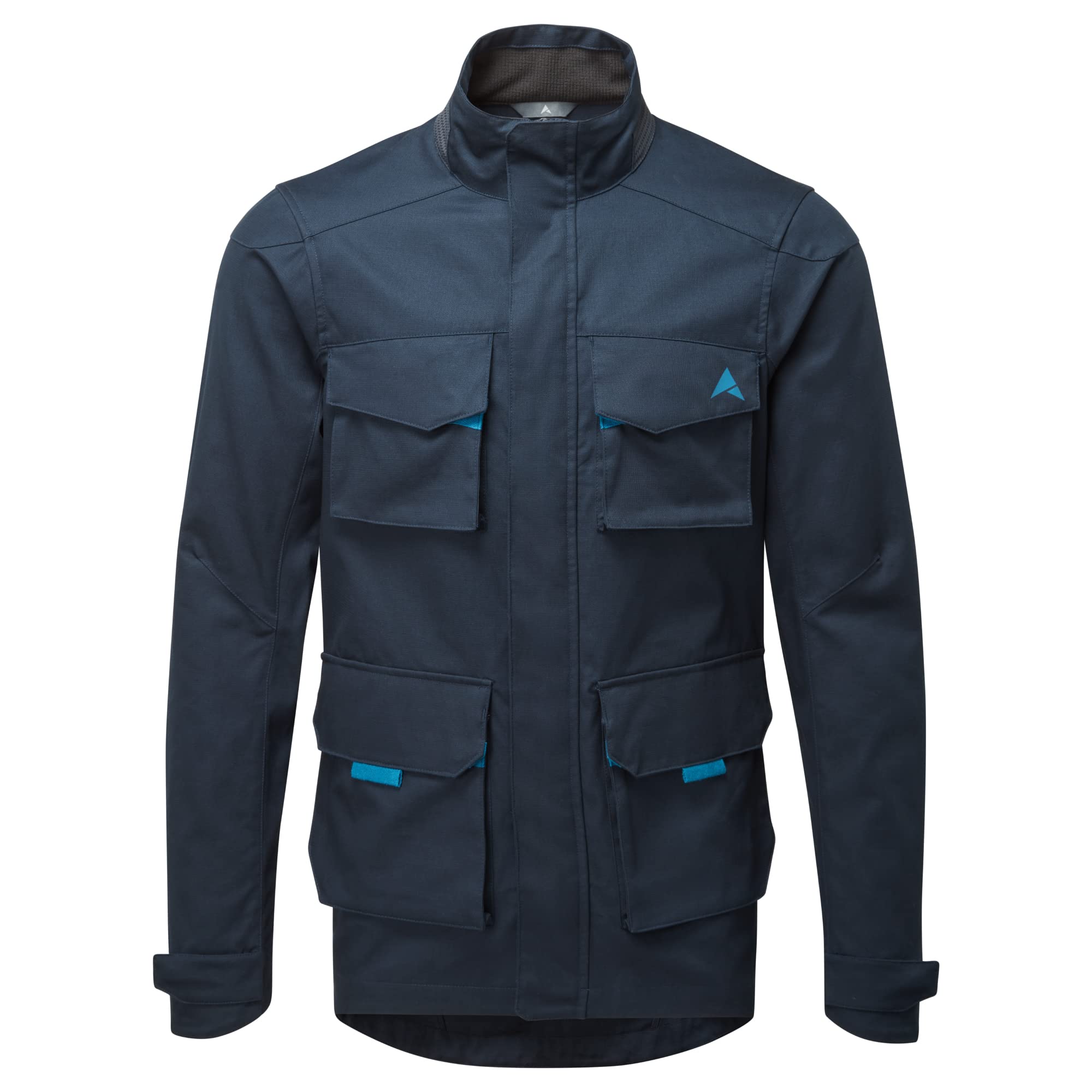 Altura Mens Grid Field Water Repellent Reflective Cycling Jacket - Navy - Medium