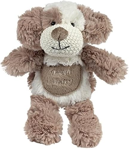 Maison Chic - Almohada de hada de dientes Max the Puppy Dog de peluche con bolsillo | Regalo perfecto de dientes sueltos para hijo, nieto, hijastro