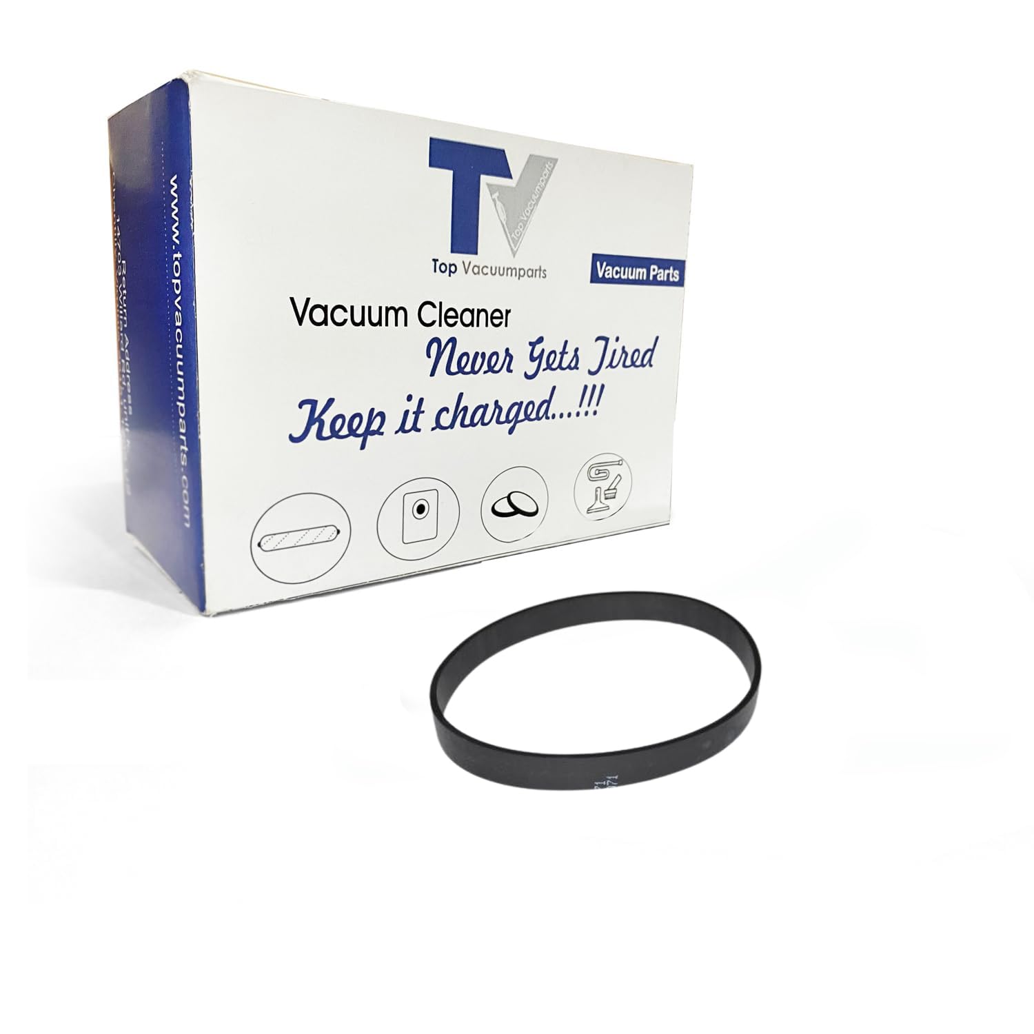 Vacuum Belts Replacement for Bissell PowerForce Compact Lightweight Upright Vacuum Cleaner Belts Compatible Models:3508,2112,21129,2690,1520,23T7, Replace Part 1604895, 1PK