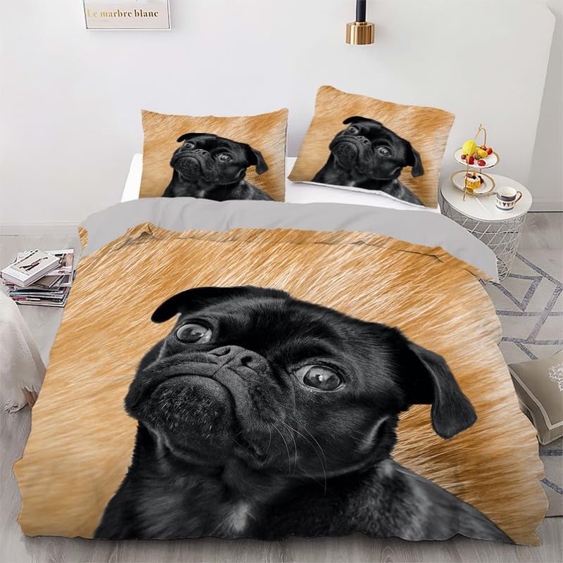 Housse de couette 140x200 beige douce et facile à laver