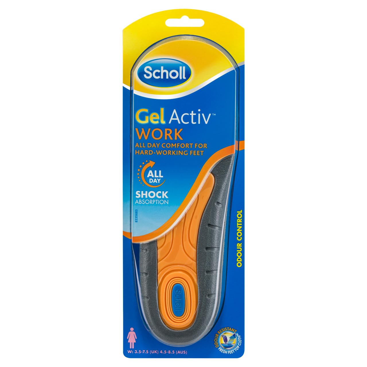 Scholl Gel Activ Work Female