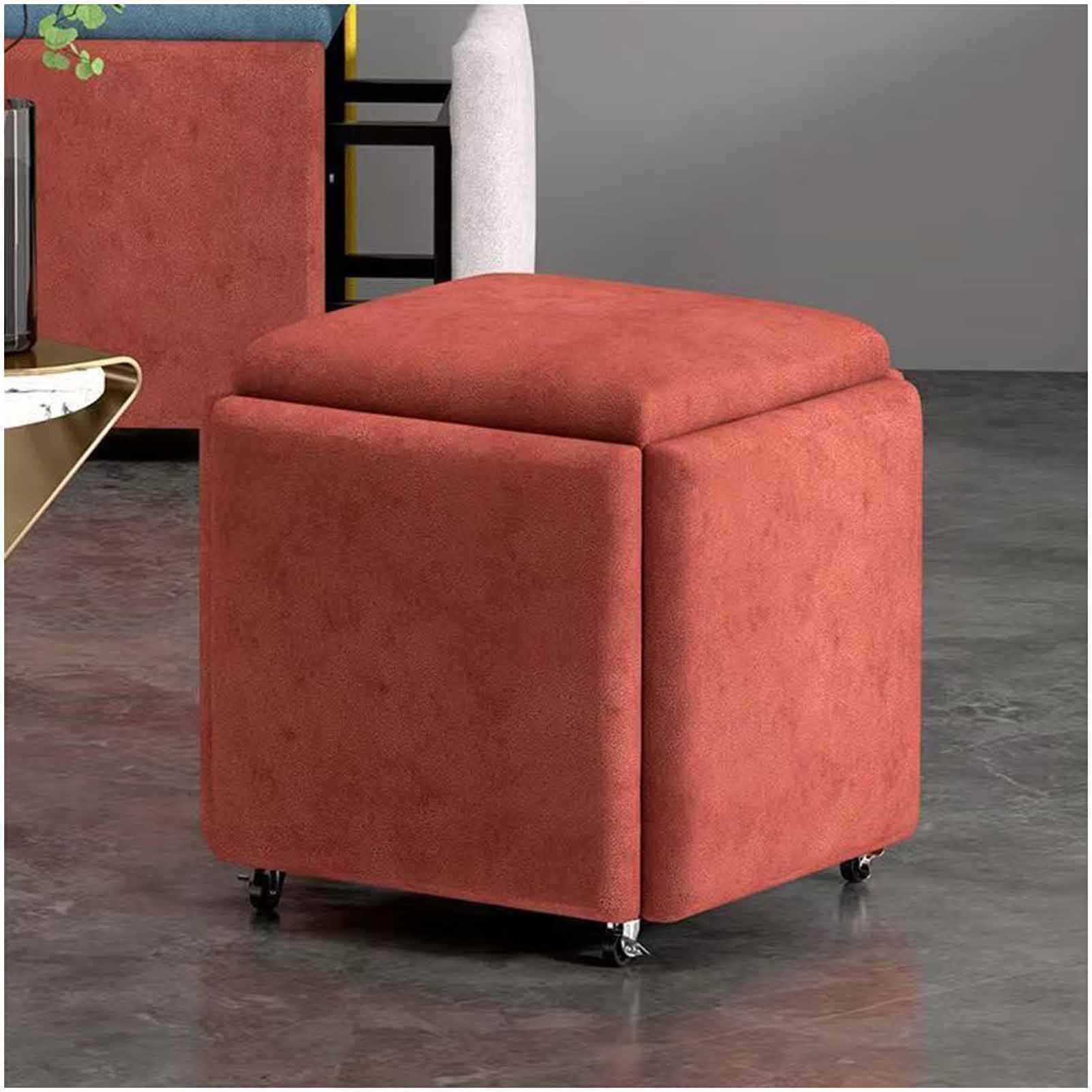 Amazon｜5-in-1 キューブネスティングオットマンスツール、フット