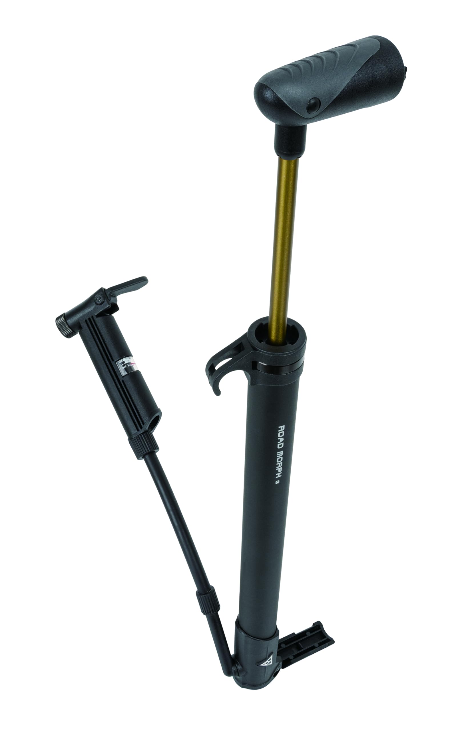 Topeak Morph Road Fahrradreifenpumpe mit analogem Manometer