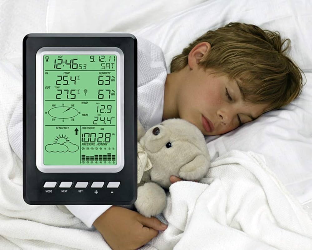 ウェザーステーション Amazon | Moongiantgo ウェザーステーション 気象観測器 気象計