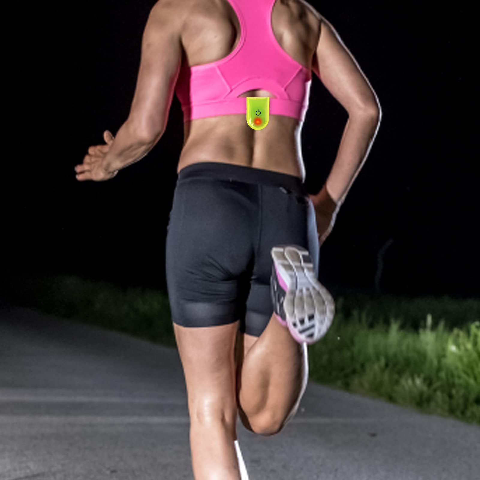 Fascia Riflettente Con Luci LED Per Camminare Di Notte | Ricaricabile USB, 6 Colori E 3 Modalità | Per Corsa, Bici, Cani