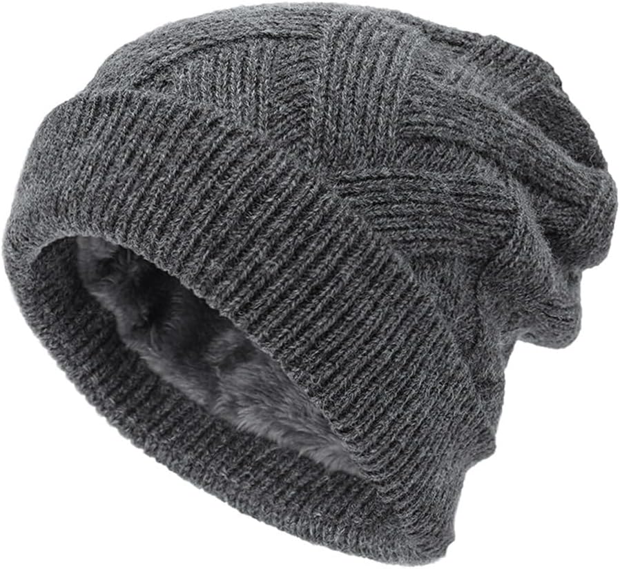 Hat Winter Women's Solid Color hat Bucket Cap Fisherman's Retro Knitted Wool Basin Bucket