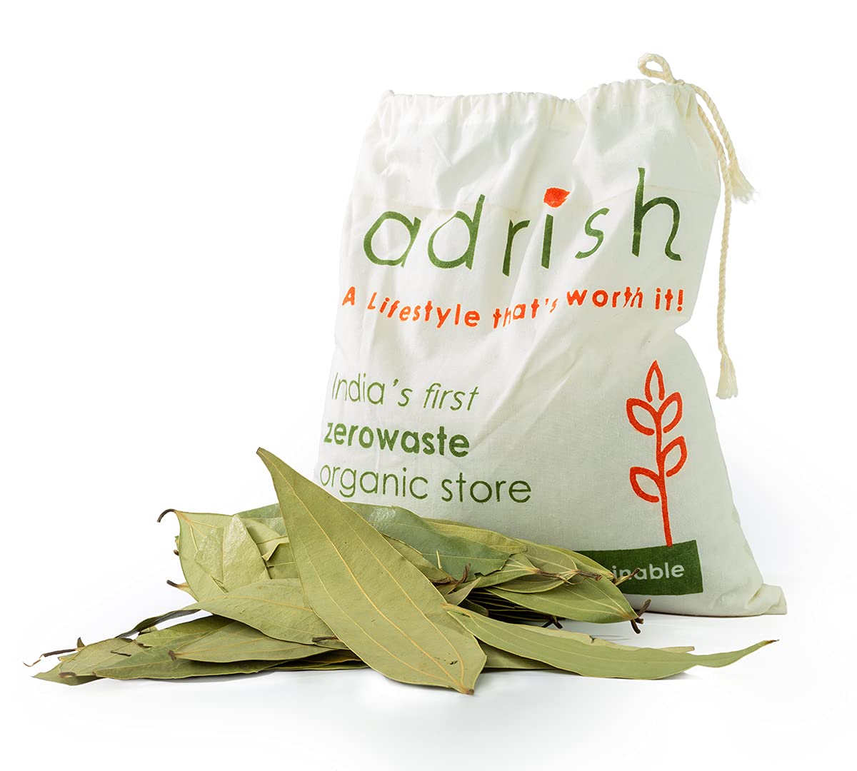 Adrish Zerowaste Organic Bayleaf(Tejpatta) 100gm