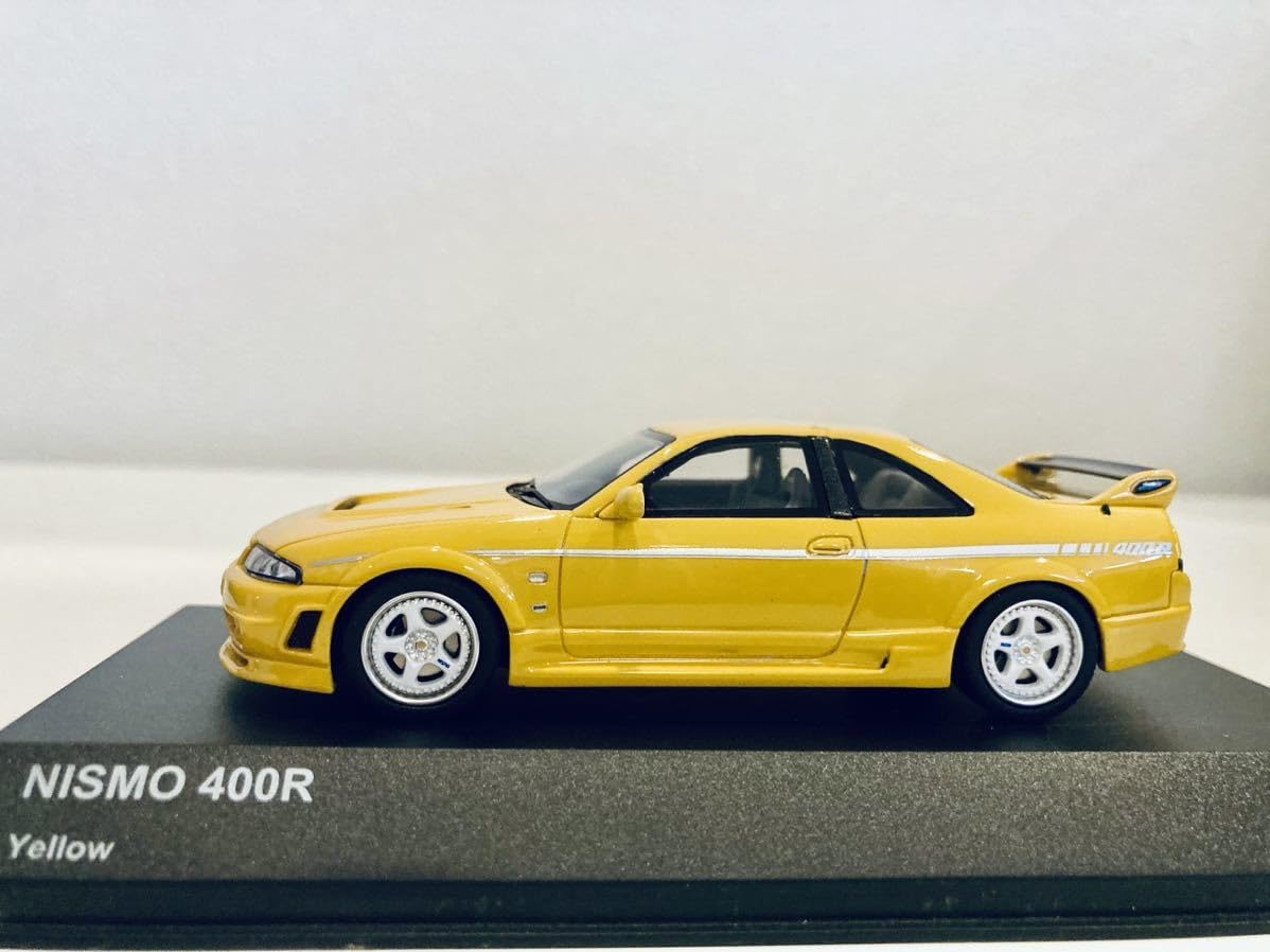 Amazon.co.jp: 1/43 Kyosho NISMO 400R R33 Yellow : Toys & Games