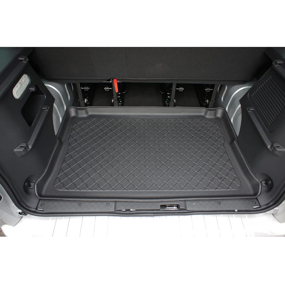 MTM Boot Liner Talento Bus - krótka od 2014 - dopasowana mata do bagażnika z antypoślizgową, dodatkowy opis: samochód passanger (kombi/wycieczka); za 3. rząd siedzeń, kod. 7309