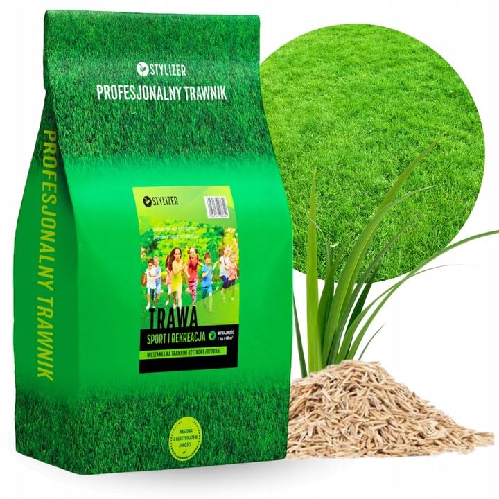 Sport Rasensamen Schnellkeimend Frühjahr 5 kg - Grassamen bis zu 200 m²
